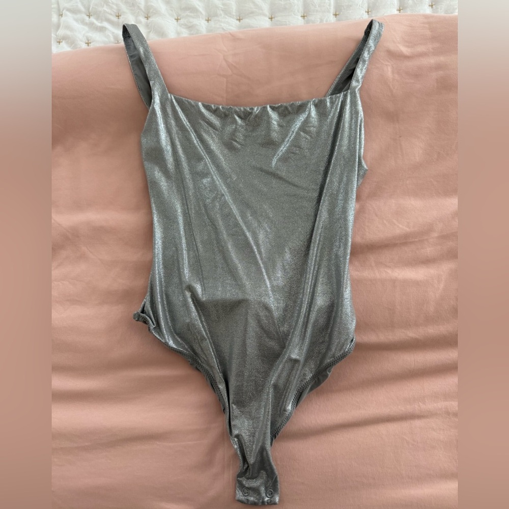 SKIMS Metallic Bodysuit